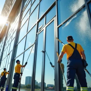 Crystal Clear: Why Commercial Window Cleaning is Essential for Your Office